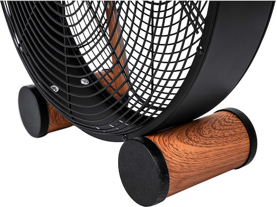 Raven Box Fan 30W Διαμέτρου 33.5cm με Τηλεχειριστήριο Μαύρο