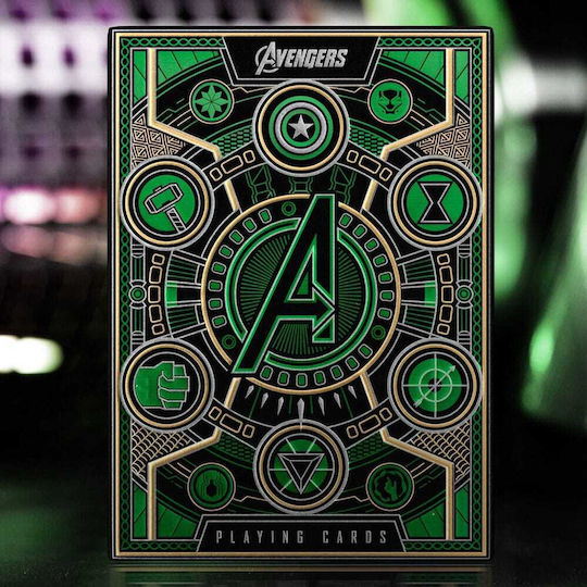 Avengers Infinity Saga Playing Cards Green Version