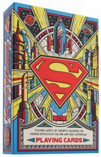 Superman Man Steel Dc Comics Playing Cards