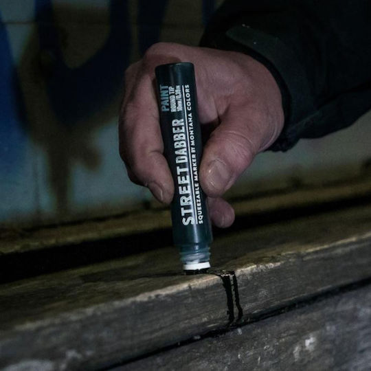 Montana Colors Street Dabber Squeezer Ειδικό Χρώμα Χειροτεχνίας Ασημί 30ml