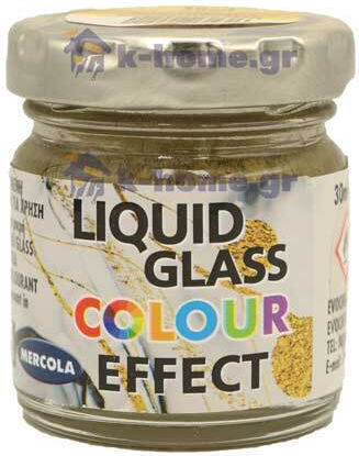 Mercola Liquid Glass Spezielle Handwerksfarbe Gold Nudeln Für Flüssiges Glas Nudeln 30ml