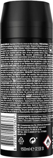 Axe Dark Temptation Deodorant als Spray 150ml