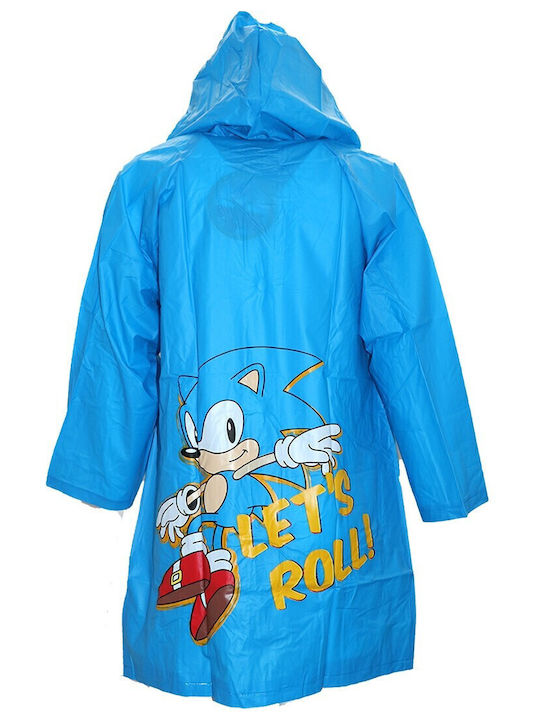 Wasserdicht Kinder Freizeitjacke mit Kapuze Blau