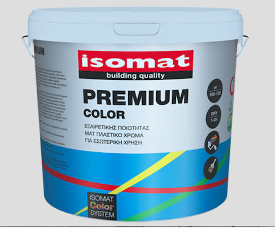 Isomat Premium Color Plastic Paint for Interior Use White 3lt