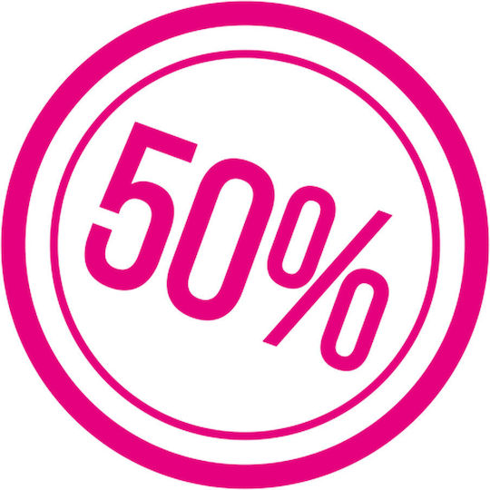 Стикер за отстъпка Кръг Процент 40см X 40см