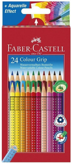 Faber-Castell Farbstift-Set Aquarell 24Stück Packung von 1 Verpackungen