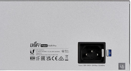 Ubiquiti Unifi Protect Unvrpro Καταγραφικό NVR με Ανάλυση 4K