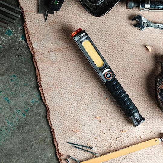 Nebo Rechargeable Workshop Light LED IPX7 with Brightness up to 600lm Big Larry 3