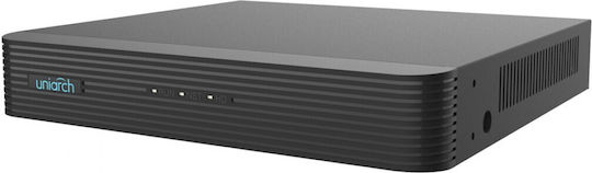 Uniarch NVR104E2 Καταγραφικό NVR 4 Καναλιών με Ανάλυση 4K