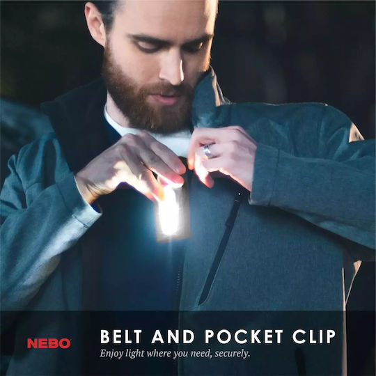 Nebo Battery Workshop Light LED Dual Function with Brightness up to 300lm Tino