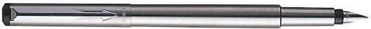 Parker Σετ Πένα Γραφής Medium Ασημί από Ατσάλι