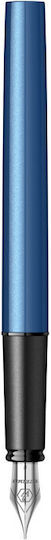 Waterman Graduate Allure Writing Pen Fine Blue made of Brass