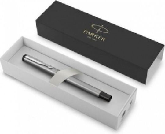 Parker Σετ Πένα Γραφής Medium Ασημί από Ατσάλι