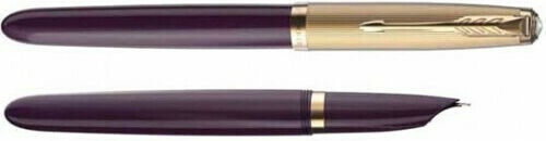Parker 51 Premium Πένα Γραφής Fine Μωβ με Μπλε Μελάνι