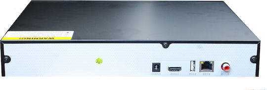 TVT TD-3204Η1 Καταγραφικό NVR 4 Καναλιών με Ανάλυση Full HD+