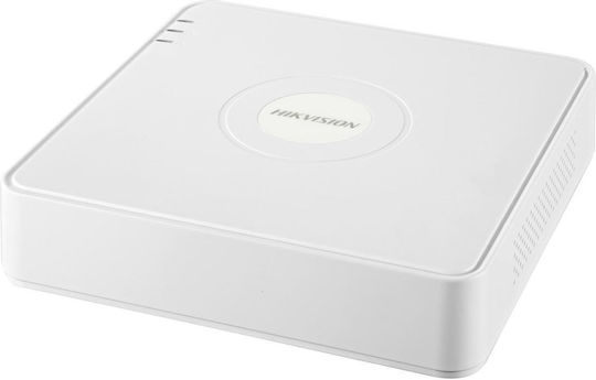 Hikvision Überwachungs-Videorekorder NVR 4 Kanäle mit Auflösung Full HD+ DS-7104NI-Q1/4P(D)