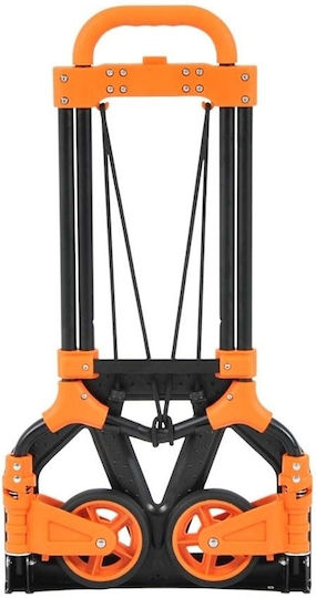 Black & Decker Transport Trolley Foldable for Weight Load up to 65kg Orange