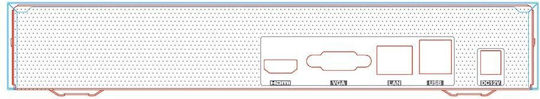 TVT TD-3004H1-B1-B Καταγραφικό NVR 4 Καναλιών με Ανάλυση Full HD+
