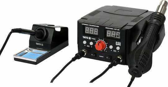 Yato Σταθμός Κόλλησης Ρεύματος 480W με Ρύθμιση Θερμοκρασίας
