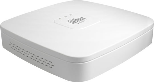 Dahua Lite 1u White Καταγραφικό NVR 4 Καναλιών με Ανάλυση Full HD