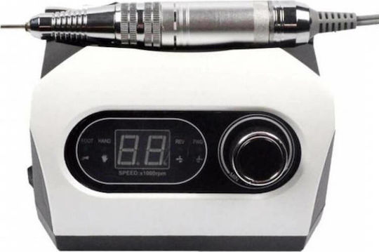 ZS-717 Τροχός Νυχιών Ρεύματος 85W Λευκός με 45000 Στροφές ανά Λεπτό