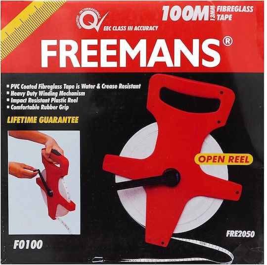 Freemans Метрическа лента 100м