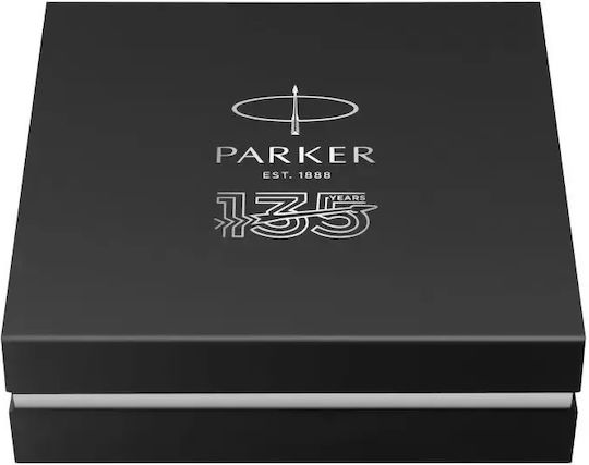 Parker Duofold Fountain Pen Medium 0.8mm Black with Black Ink