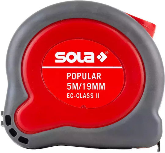 Sola POPULAR PP8 Μετροταινία με Αυτόματη Επαναφορά 25mm x 8m 2τμχ