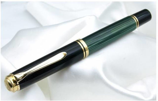 Pelikan M1000 Souveran Писалка за Писане Medium Зелена