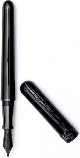 Pineider Avatar Πένα Γραφής Fine 0.6mm Μαύρη με Μαύρο Μελάνι