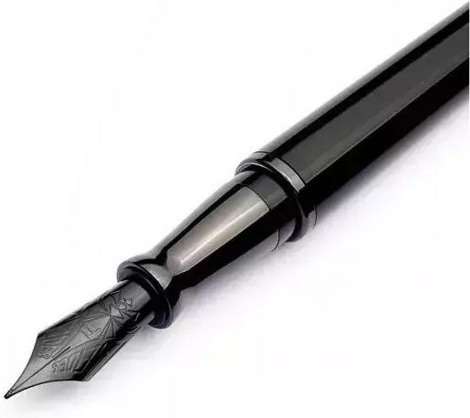 Pineider Avatar Πένα Γραφής Fine 0.6mm Μαύρη με Μαύρο Μελάνι