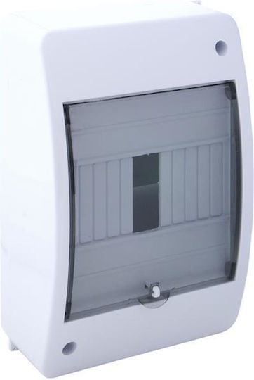 Elektro Plast Wall mounted 6-Elements Fuse Box with 1 Row W124xH198xD84mm