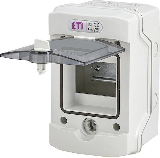 ETI Tablou electric Etaj, Etanș, 1 Rând, 4 Elemente