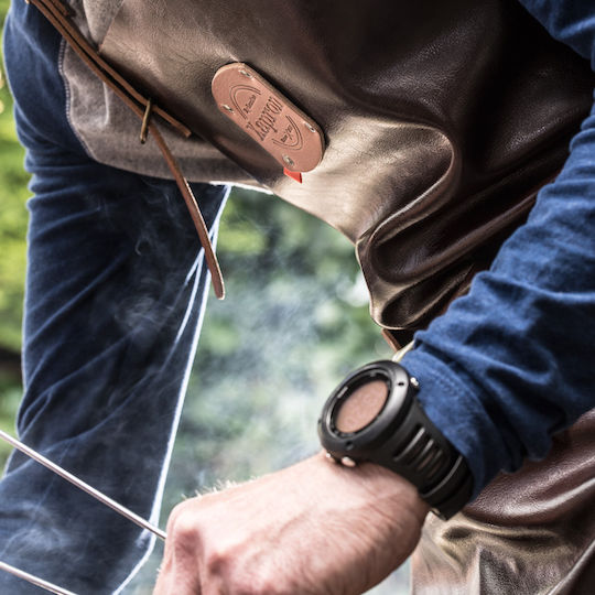 Xapron Ποδιά Σερβιτόρου Ολόσωμη Μαύρη