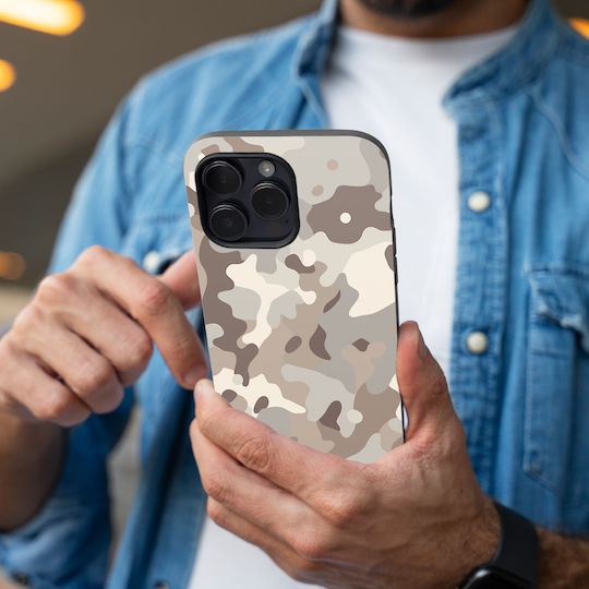 Калъф Sonique Camouflage Army Series за Xiaomi Poco X5 Pro 5G Бежов