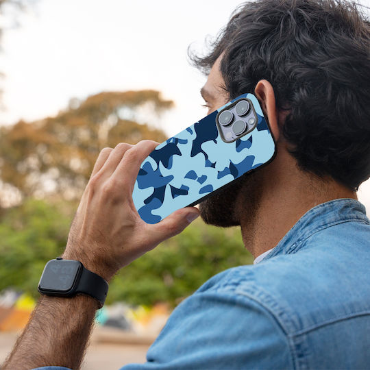 Sonique Camouflage Army Series Case for Xiaomi Poco X5 Pro 5G Blue