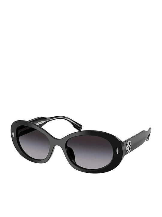 Tory Burch Γυαλιά Ηλίου Μαύρα με Κοκκάλινο Σκελετό Tory Burch Γυαλιά Ηλίου Μαύρα με Κοκκάλινο Σκελετό