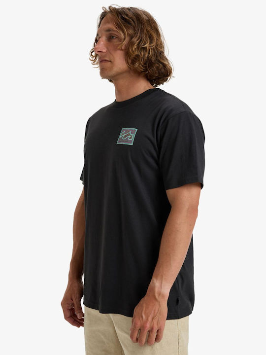 Crayon Wave T-shirt Black