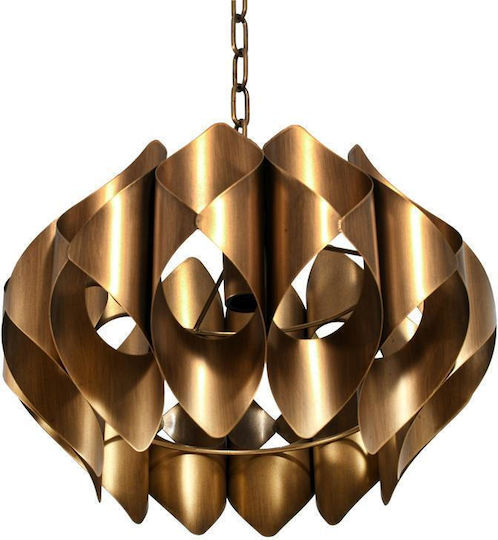Fylliana Fl610289 Pendant Light Bronze with Socket E27 45x45x31cm