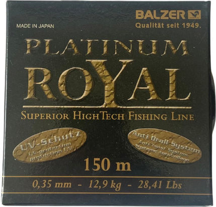 Fir de pescuit Balzer Platinum Royal 150m Bej 0.40mm