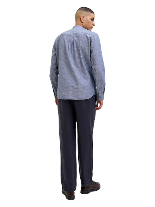 Jack & Jones Baumwolle Hemd Faded Denim Blue