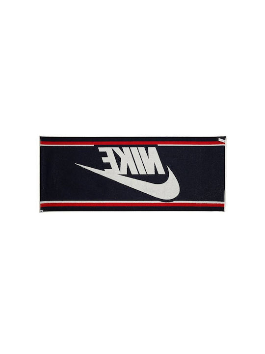 N.101.1126-438 Nike Pool Towel Americana 173cm X 71cm White Red Black Color N.101.1126-438 Nike Pool Towel Americana 173cm X 71cm White Red Black Color