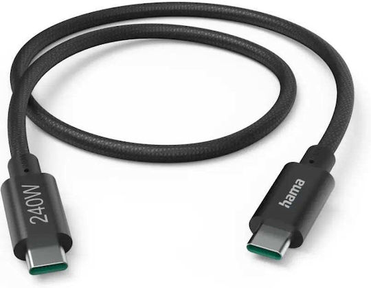 Hama Charging Cable Usb-c Usb-c 240 W Usb 3.2 Gen1 201702