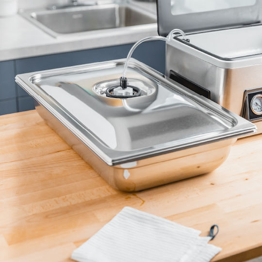 Horeca Food Vacuum Sealer 20.4 Liters Magic Vac Acp1120 Stainless Steel