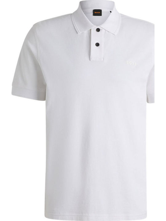 Tricou Polo Prime Alb