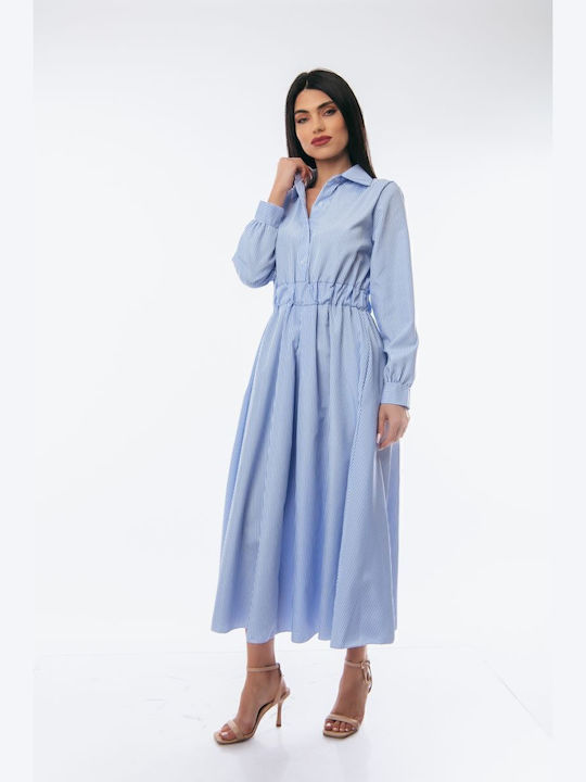 Sommer Maxi Kleid Sky Blue