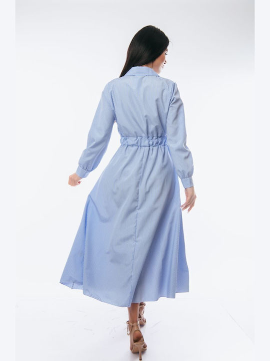 Sommer Maxi Kleid Sky Blue