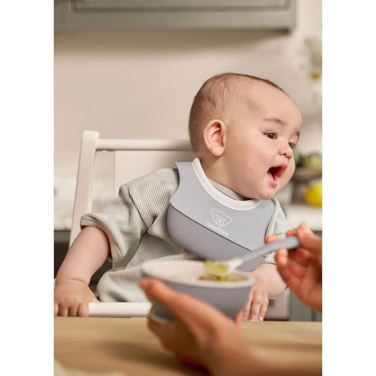 BabyBjorn Baby Set mit Löffeln aus Kunststoff Gray 2Stück