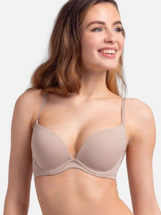 Mint-beige Σουτιέν mit leichter Polsterung mit Bügel 2Pack