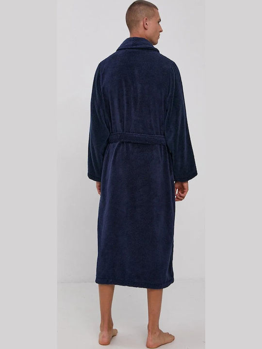 Ralph Lauren Men's Winter Pajama Robe Navy